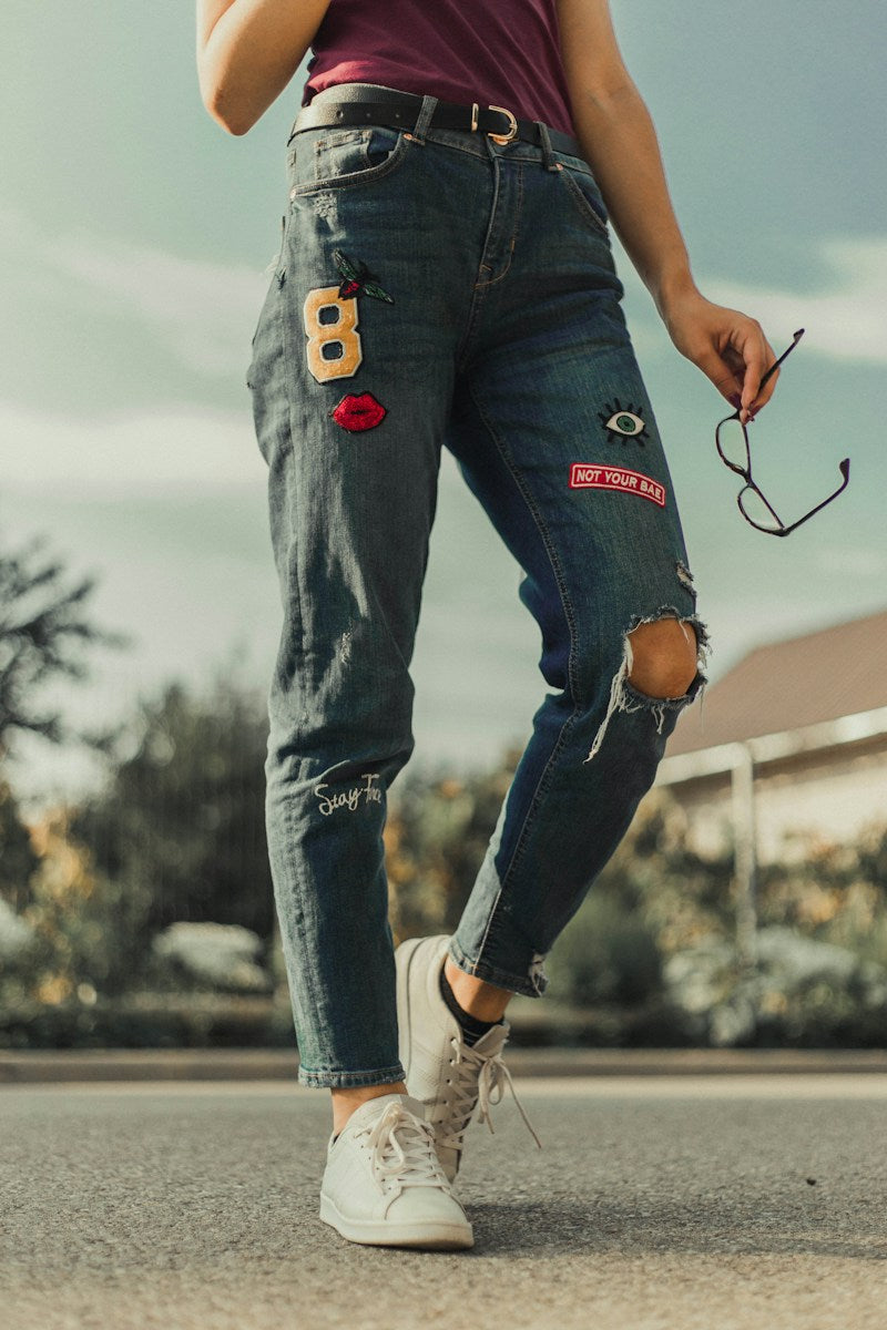 Women's High-Waist Jeans